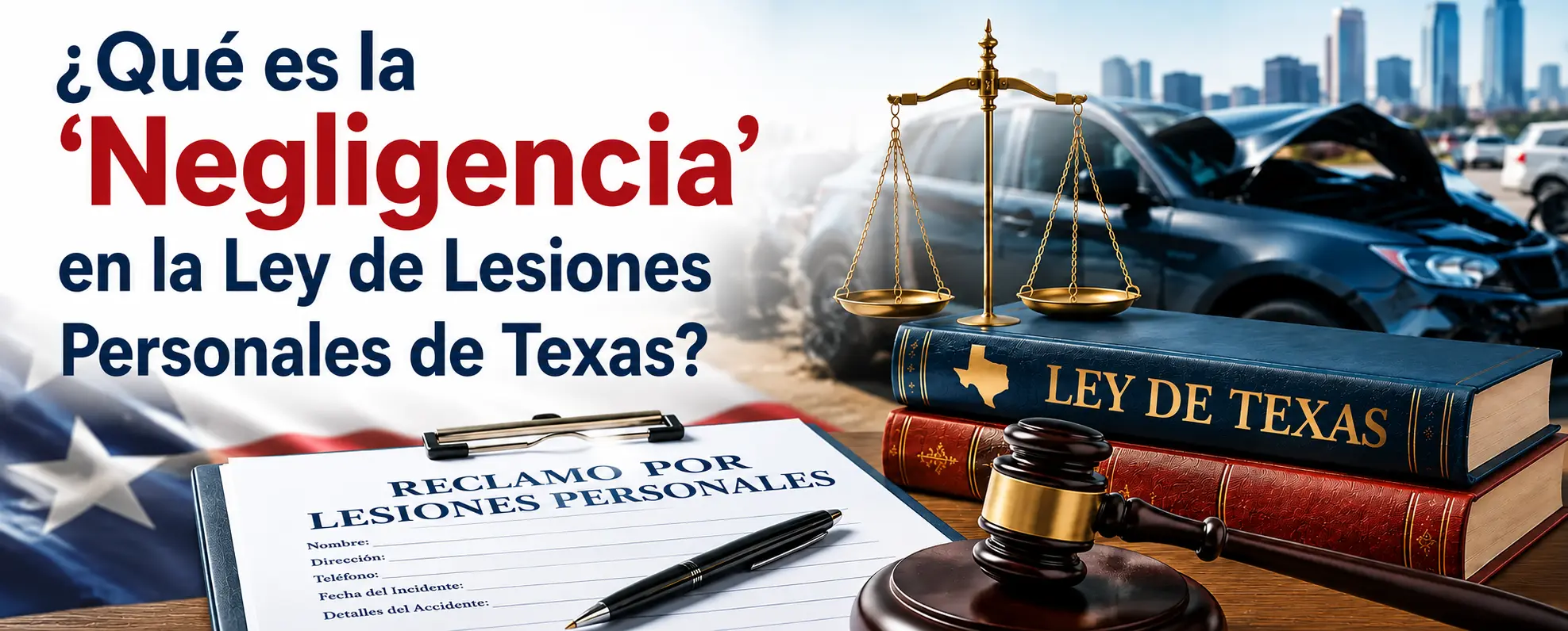 ¿Qué es la 'Negligencia' en la Ley de Lesiones Personales de Texas?