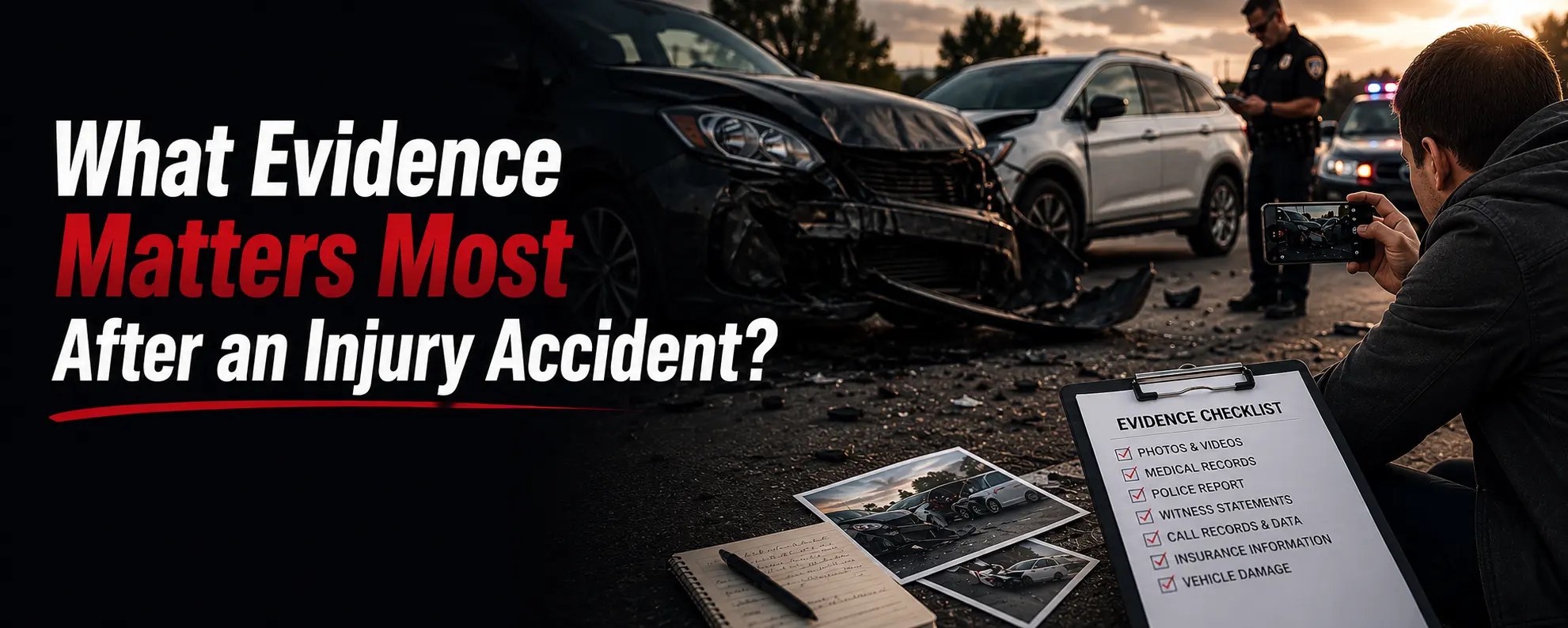 What Evidence Matters Most After an Injury Accident?
