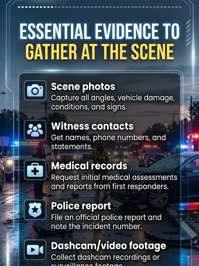 What Evidence Matters Most After an Injury Accident?