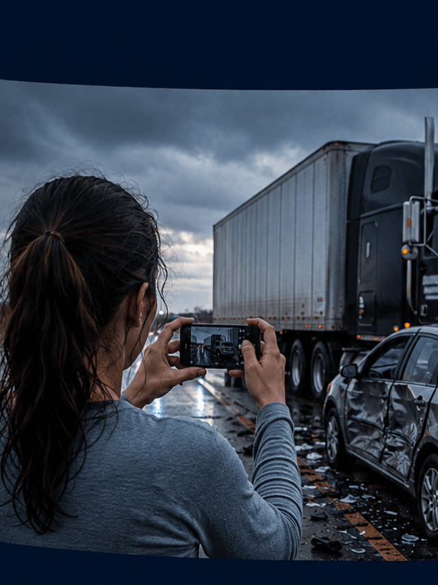 In an 18-Wheeler Accident? Act Fast